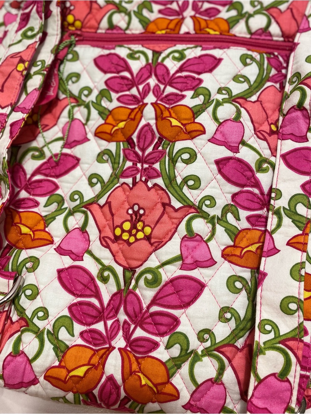 Vera Bradley Backpack/Crossbody in Lilli Belle NWOT RARE VINTAGE - Picture 10 of 11